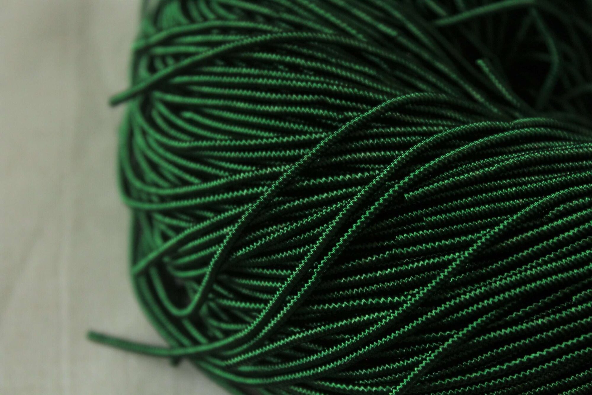 1MM Dark Green Spiral Zig Zag French Metallic Wire IndianEmbroideryShop